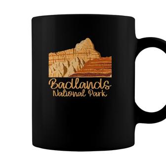 Vintage National Park Badlands National Park Coffee Mug - Seseable