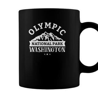 Vintage National Park Olympic National Park Design Coffee Mug - Seseable
