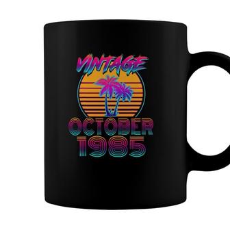 Vintage October 1985 36 Years Old Retro 36Th Birthday Coffee Mug - Seseable