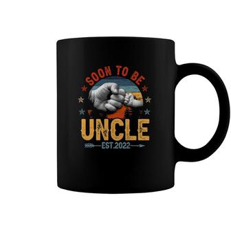 Vintage Soon To Be Uncle Est 2022 Ver2 Coffee Mug | Mazezy CA