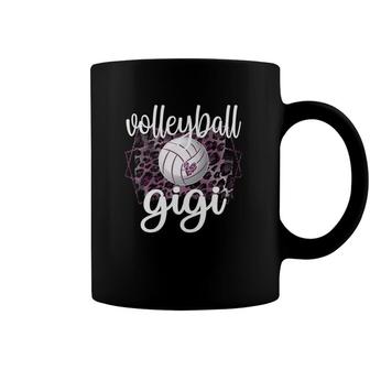 Volleyball Gigi Grandma Of Volleyball Player Gigi Coffee Mug | Mazezy DE