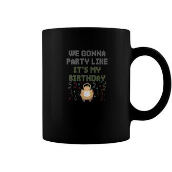We Gonna Party Like Its My Birthday Baby Jesus Xmas Coffee Mug - Monsterry UK