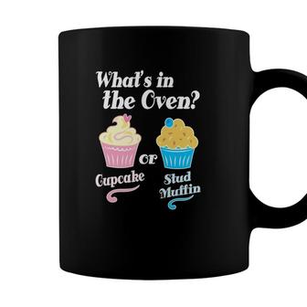 Whats In The Oven - Funny Gender Reveal Party Gift Coffee Mug - Seseable