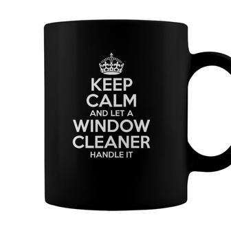 Window Cleaner Gift Funny Job Title Profession Birthday Idea Coffee Mug - Seseable