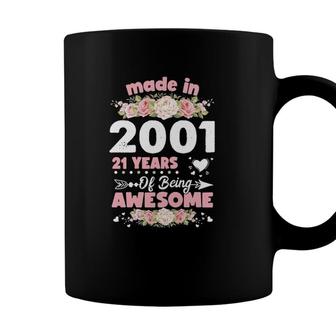 Womens 21 Years Old Gifts 21St Birthday Born In 2001 Women Girls Coffee Mug | Seseable CA