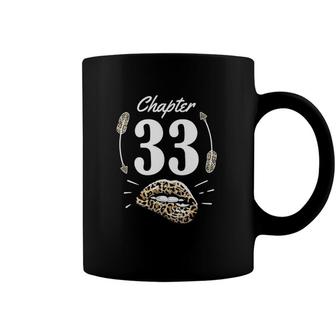 Womens Chapter 33 33Rd Birthday Party Thirty Three Years Old Gift V-Neck Coffee Mug | Mazezy