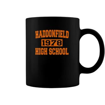 Womens Haddonfield High School Halloween 1978 Spooky Scary V-Neck Coffee Mug | Mazezy