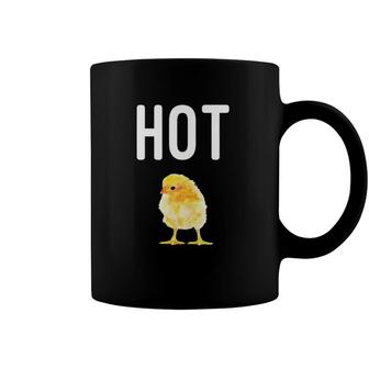 Womens Hot Chick Funny Chick Lover Coffee Mug | Mazezy