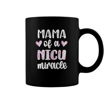 Womens Mama Of A Nicu Miracle Micro Preemie Mom Baby Nicu Warrior Coffee Mug | Mazezy