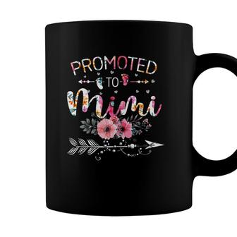 Womens Promoted To Mimi 2022 Funny New Grandma Mothers Day Coffee Mug | Seseable UK