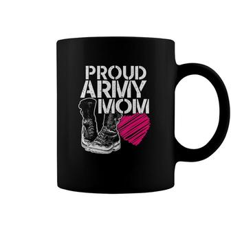 Womens Proud Army Mom Gift Coffee Mug | Mazezy