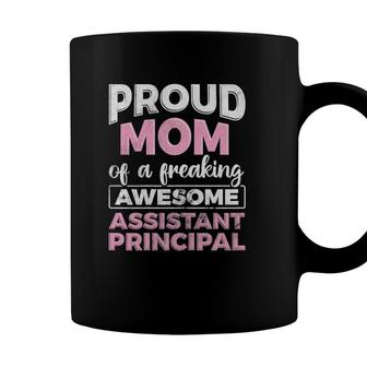 Womens Proud Mom Of Assistant Principal Vice Principal Educator Coffee Mug - Seseable