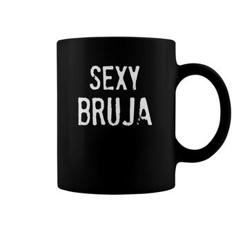 Womens Sexy Bruja V-Neck Latina Pride Coffee Mug | Mazezy