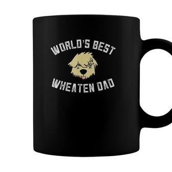Worlds Best Wheaten Dad Fathers Day Wheaten Terrier Coffee Mug - Seseable
