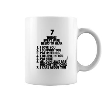 7 Things 2Nd Amendment Funny New Trend Coffee Mug - Seseable