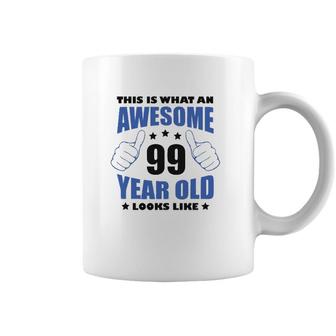 99Th Birthday Awesome Gift For Him 99 Years Old Grandpa 1923 Ver2 Coffee Mug | Mazezy