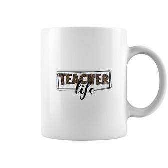 A Teacher Life Is A Useful Book Because It Doesnt Contain Much Knowledge Coffee Mug - Seseable