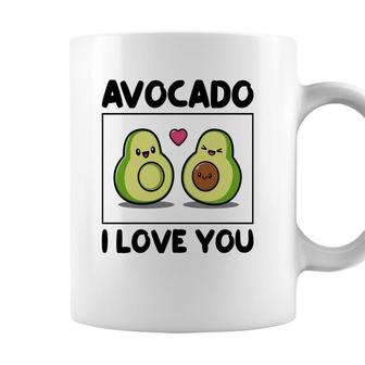 Avocado I Love You So Much Love Funny Avocado Coffee Mug - Seseable