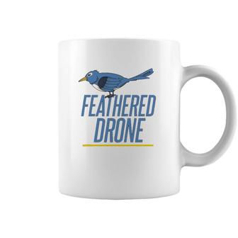 Bird Lover Drone Veterinarian Feathers Nature Gift Coffee Mug | Mazezy