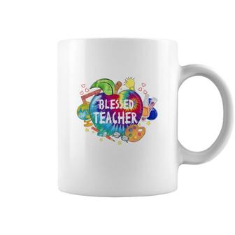 Blessed Teacher With A Lot Of Useful And Interesting Subject Knowledge Coffee Mug - Seseable