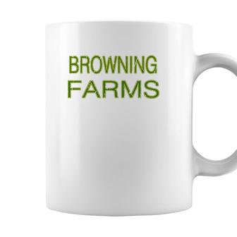 Browning Farms Squad Family Reunion Last Name Team Coffee Mug - Seseable