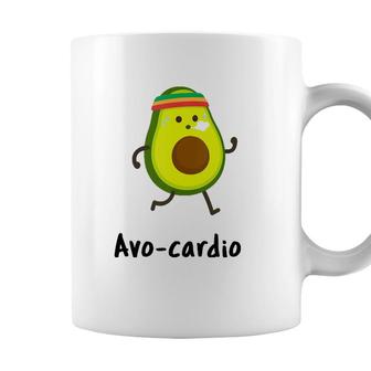 Cinco De Mayo Avo Cardio Funny Workout Jogging Running Pun Coffee Mug - Seseable