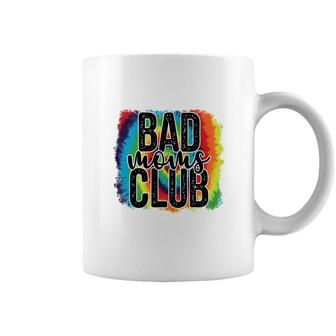 Colorful Bad Moms Club Vintage Mothers Day Coffee Mug - Seseable