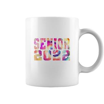 Cool Senior 2022 Tie Dye Art Coffee Mug - Seseable