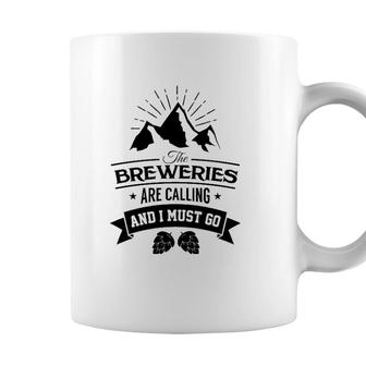 Craft Breweries Are Calling And I Must Go Craft Beer Coffee Mug - Seseable