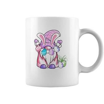 Cute Easter Gnome Holding Eggs Funny Easter For Women Coffee Mug | Mazezy