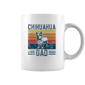 Dog Chihuahua Dad - Vintage Chihuahua Dad Coffee Mug | Mazezy