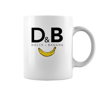 Dolce & Banana Funny Fashion Bananas Gift For Vegan Coffee Mug | Mazezy