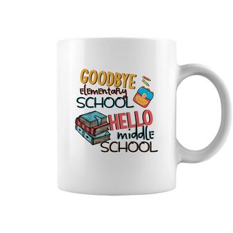 Elementary School End Of Year Graduation Middle Coffee Mug - Seseable