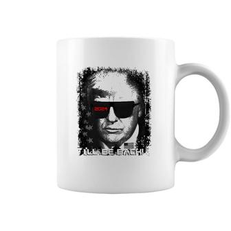 Epic Funny Trump 2024 Sunglasses Ill Be Back Coffee Mug | Mazezy