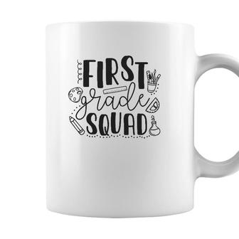 First Grade Squad 1St Grade Teacher Coffee Mug - Seseable