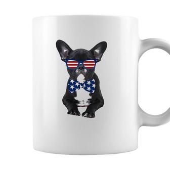 Funny French Bulldog 4Th Of July Patriotic Usa Coffee Mug - Seseable