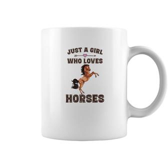 Funny Horse Racing Riding Equestrian Gift For Girls Coffee Mug - Monsterry CA