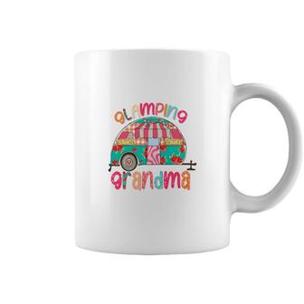 Glamping Grandma Colorful Design For Grandma From Daughter With Love New Coffee Mug - Seseable