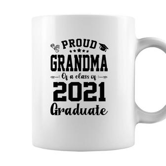 Graduate Senior Proud Grandma Of A Class Of 2021 Ver2 Coffee Mug - Seseable