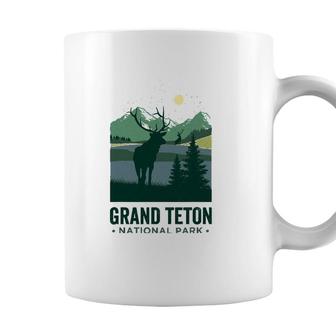 Grand Tetonsvintage Elks Grand Teton National Park Coffee Mug - Seseable