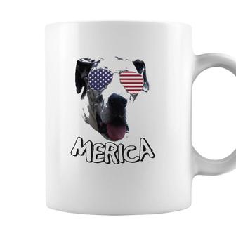 Great Dane Independence Day 4Th Of July Coffee Mug - Seseable