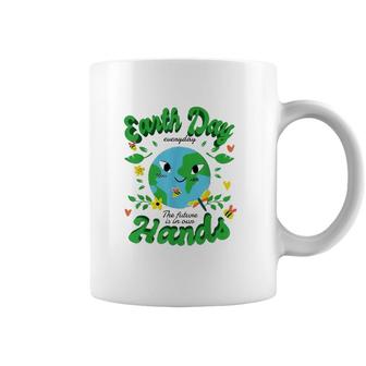 Green Squad For Future Is In Our Hands Of Everyday Earth Day Coffee Mug | Mazezy