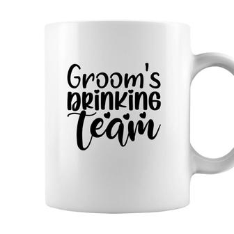 Groom Bachelor Party Grooms Drinking Teama Coffee Mug - Seseable