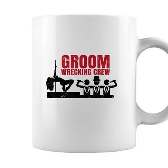 Grooms Crew | Wedding Bucks Groom Groomsmen | Bachelor Party Coffee Mug - Seseable