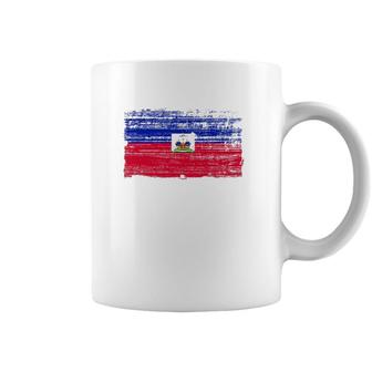 Haitian Flag Ancestry Gift Haiti Coffee Mug | Mazezy