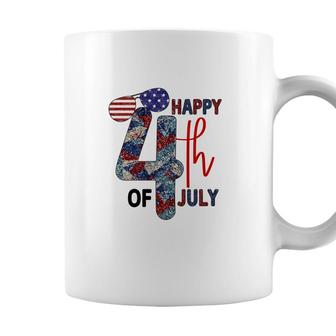 Happy 4Th Of July Vintage Graphic July Independence Day 2022 Coffee Mug - Seseable