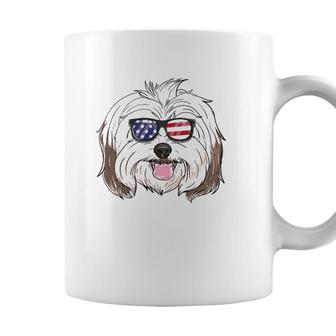 Havanese Dog Patriotic Usa 4Th Of July American Cute Coffee Mug - Seseable