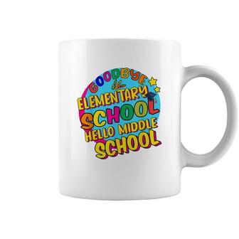 Hello Middle School Graduation Elementary School Coffee Mug - Seseable