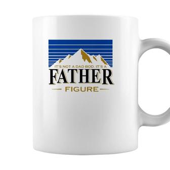 Its Not A Dad Bod Its A Father Figure Mountain On Back Coffee Mug - Seseable