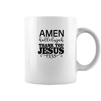 Jesus God Christian Gift Faith Prayer Church Bible Coffee Mug - Monsterry
